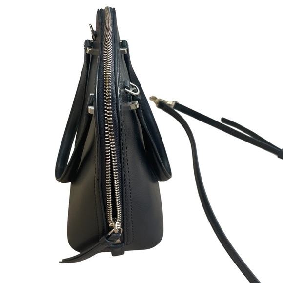 Kate Spade Patterson Drive Dome Satchel Bag Small Black - Picture 7 of 16